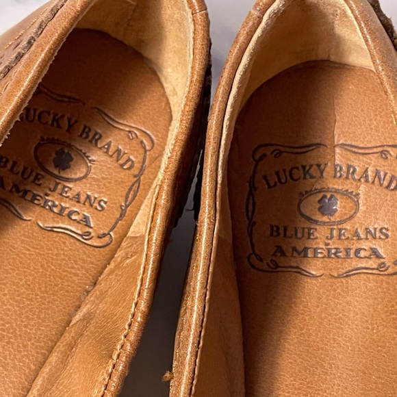 Lucky Brand Blue Jean America Ballet Flats - Picture 5 of 10